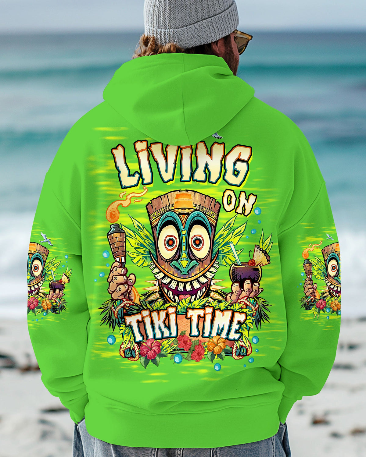 BLISSCORNERS LIVING ON TIKI TIME ALL OVER PRINT