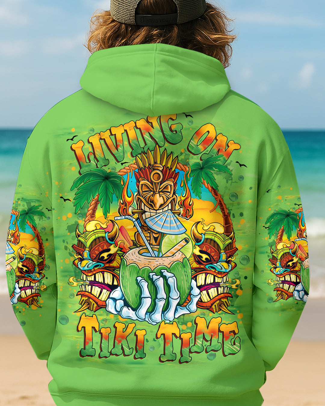 BLISSCORNERS LIVING ON TIKI TIME ALL OVER PRINT