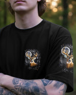 BLISSCORNERS HELLO DARKNESS MY OLD FRIEND DEER ALL OVER PRINT