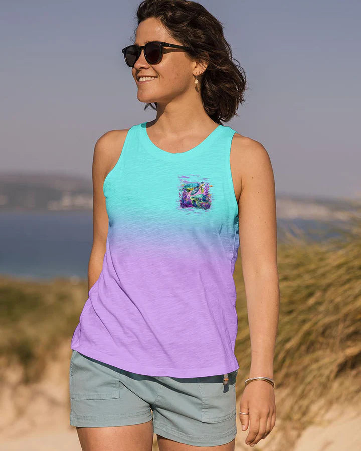 BLISSCORNERS SALTWATER HEALS EVERYTHING TURTLE ALL OVER PRINT 3