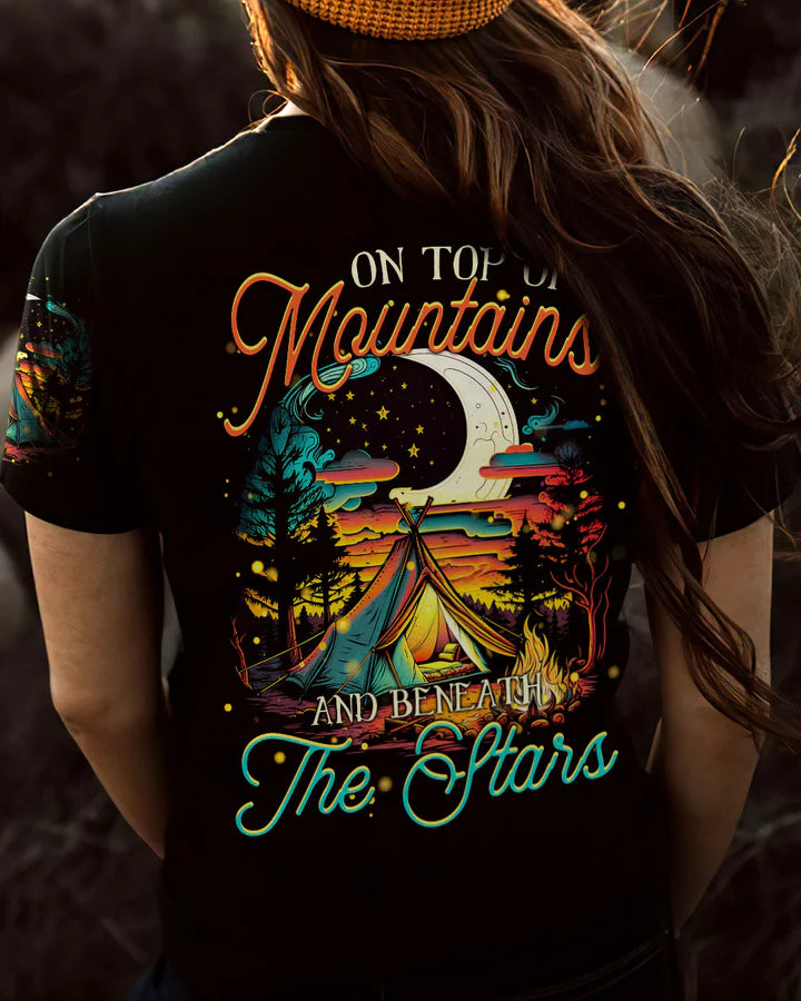 BLISSCORNERS ON TOP OF MOUNTAINS ALL OVER PRINT