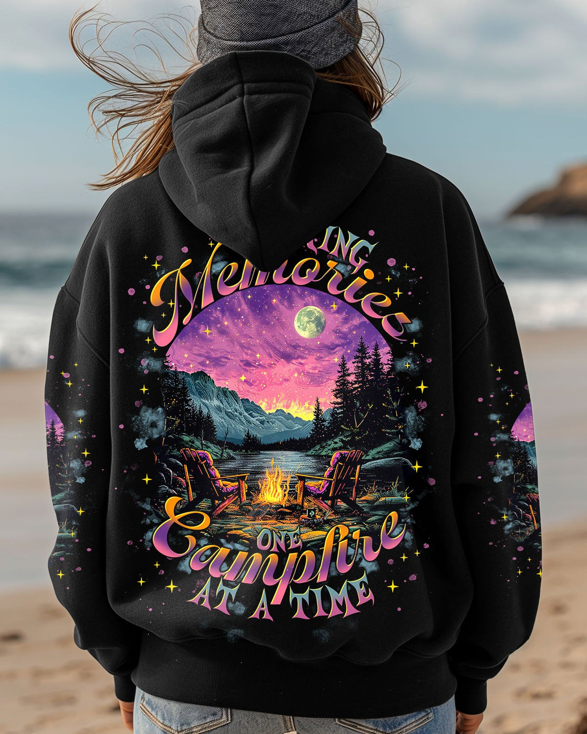 BLISSCORNERS MAKING MEMORIES ONE CAMPFIRE AT A TIME ALL OVER PRINT -  TLTR1902252