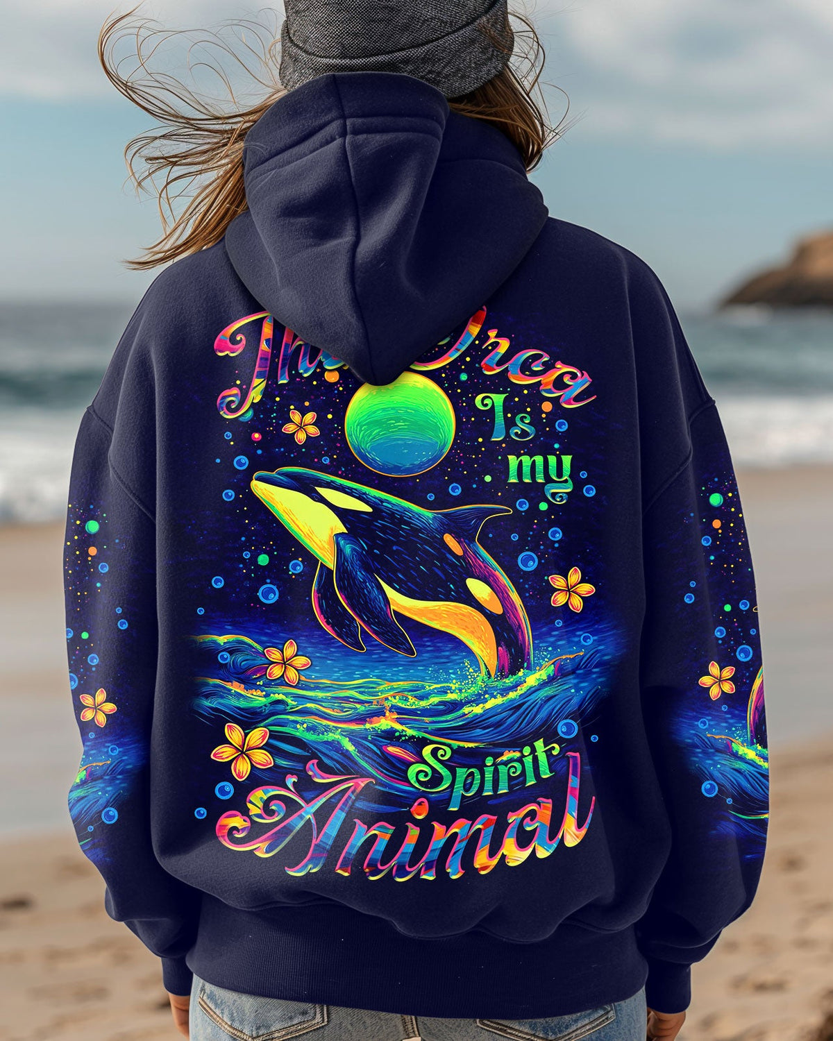 BLISSCORNERS THE ORCA IS MY SPIRIT ANIMAL ALL OVER PRINT