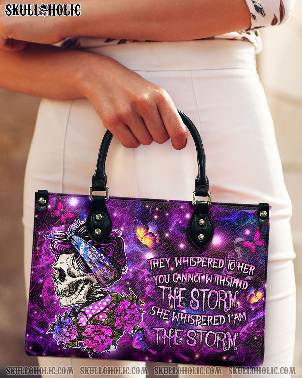 BLISSCORNERS THEY WHISPERED TO HER LEATHER HANDBAG