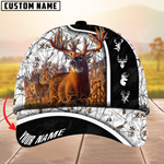 Blisscorners Premium Unique New Deer Hunting Camouflage Pattern Multicolor Personalized Name 3D Cap