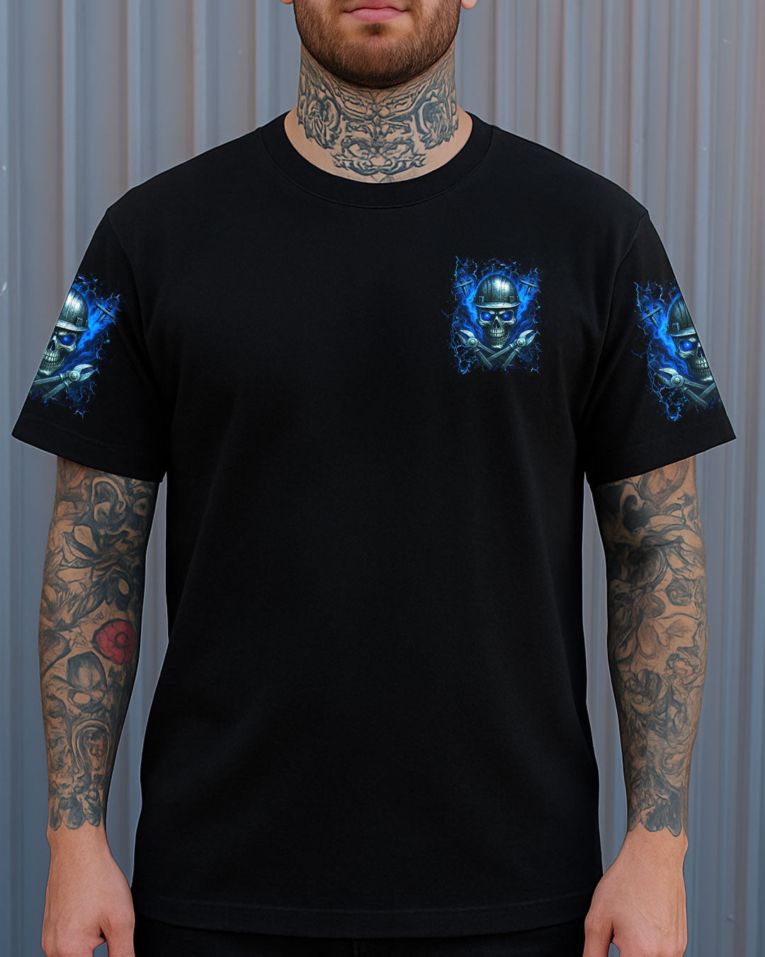 BLISSCORNERS IF YOU DON'T LIKE TRUCKERS SKULL ALL OVER PRINT