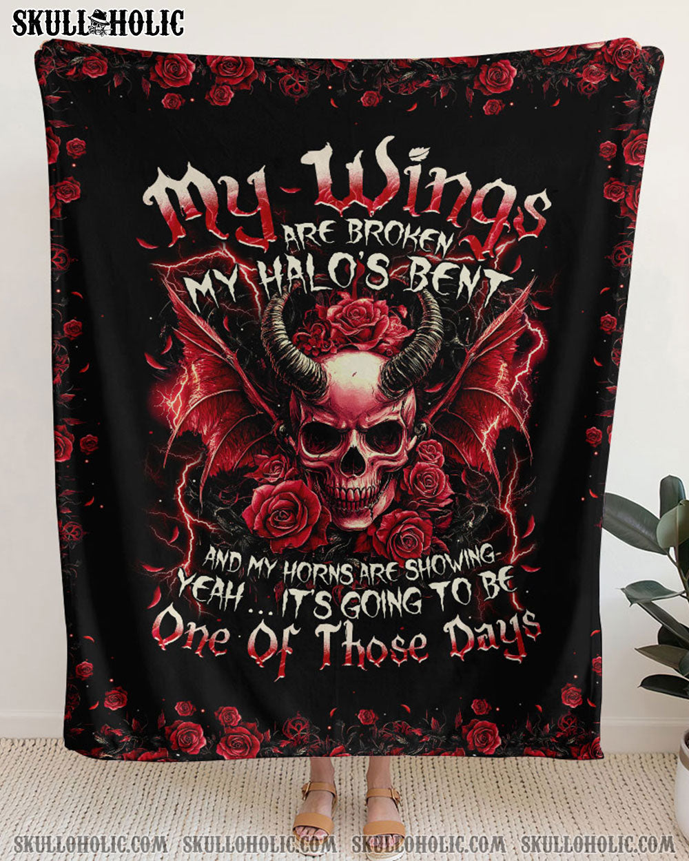BLISSCORNERS IT'S GOING TO BE ONE OF THOSE DAYS FLEECE BLANKET
