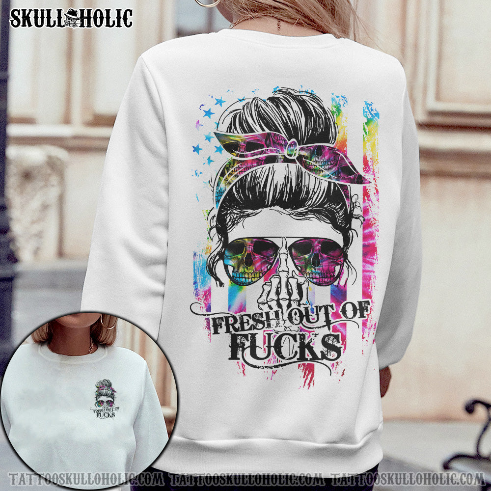 BLISSCORNERS MESSY BUN FACE I DO WHAT I WANT ALL OVER PRINT