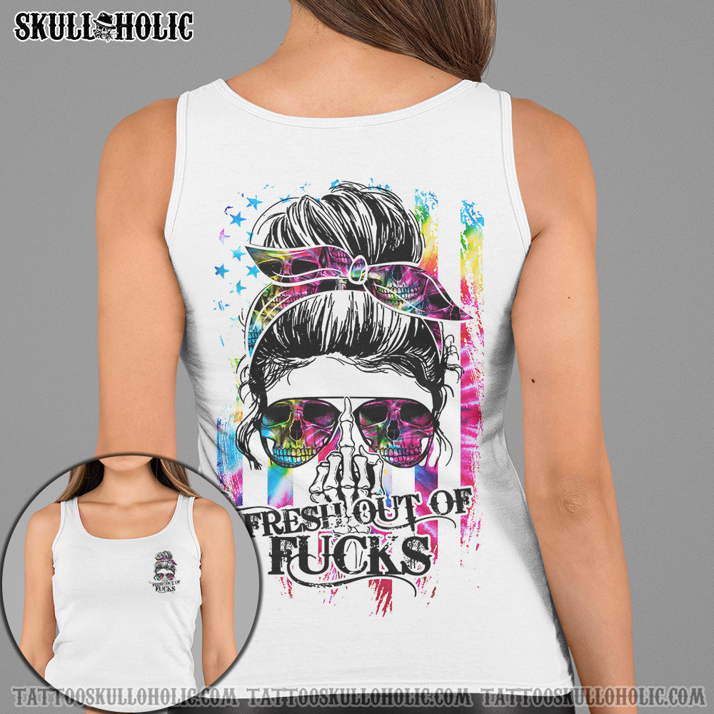BLISSCORNERS MESSY BUN FACE I DO WHAT I WANT ALL OVER PRINT
