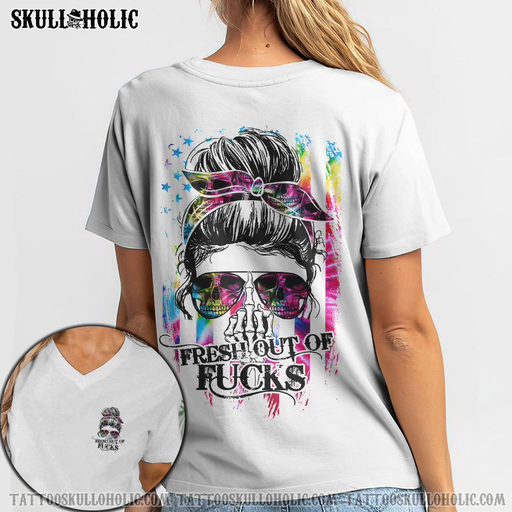 BLISSCORNERS MESSY BUN FACE I DO WHAT I WANT ALL OVER PRINT