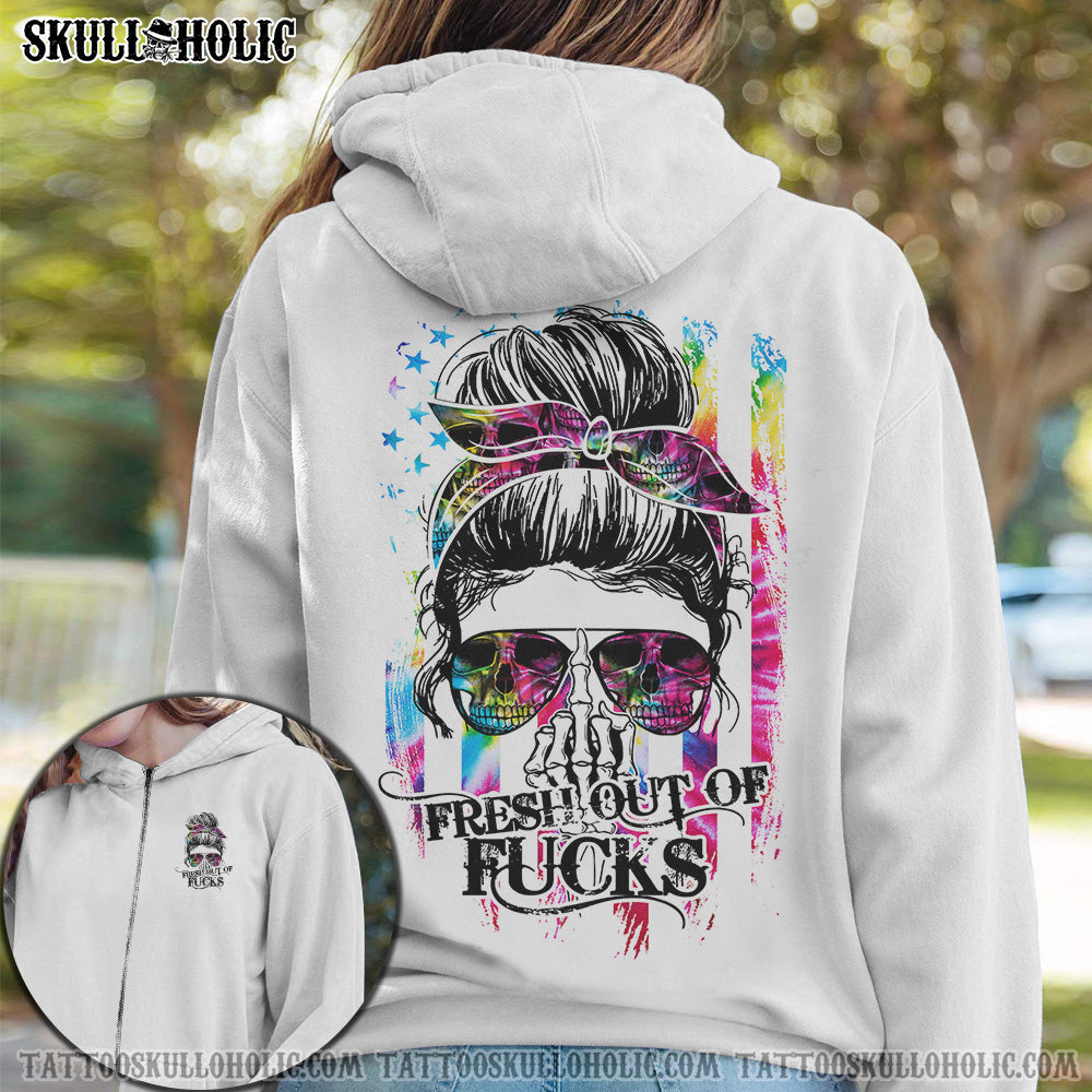 BLISSCORNERS MESSY BUN FACE I DO WHAT I WANT ALL OVER PRINT