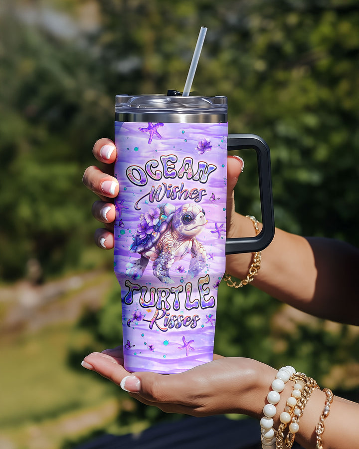 BLISSCORNERS OCEAN WISHES TURTLE KISSES TUMBLER - YHLT2808254