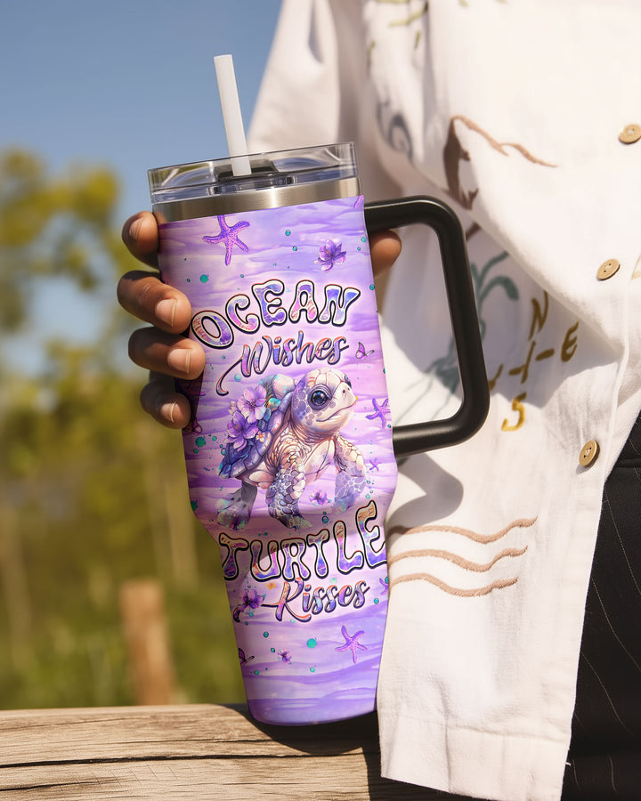 BLISSCORNERS OCEAN WISHES TURTLE KISSES TUMBLER - YHLT2808254