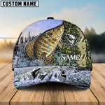 Blisscorners Crappie Fishing Clear Water Skin Customized Name 3D Cap