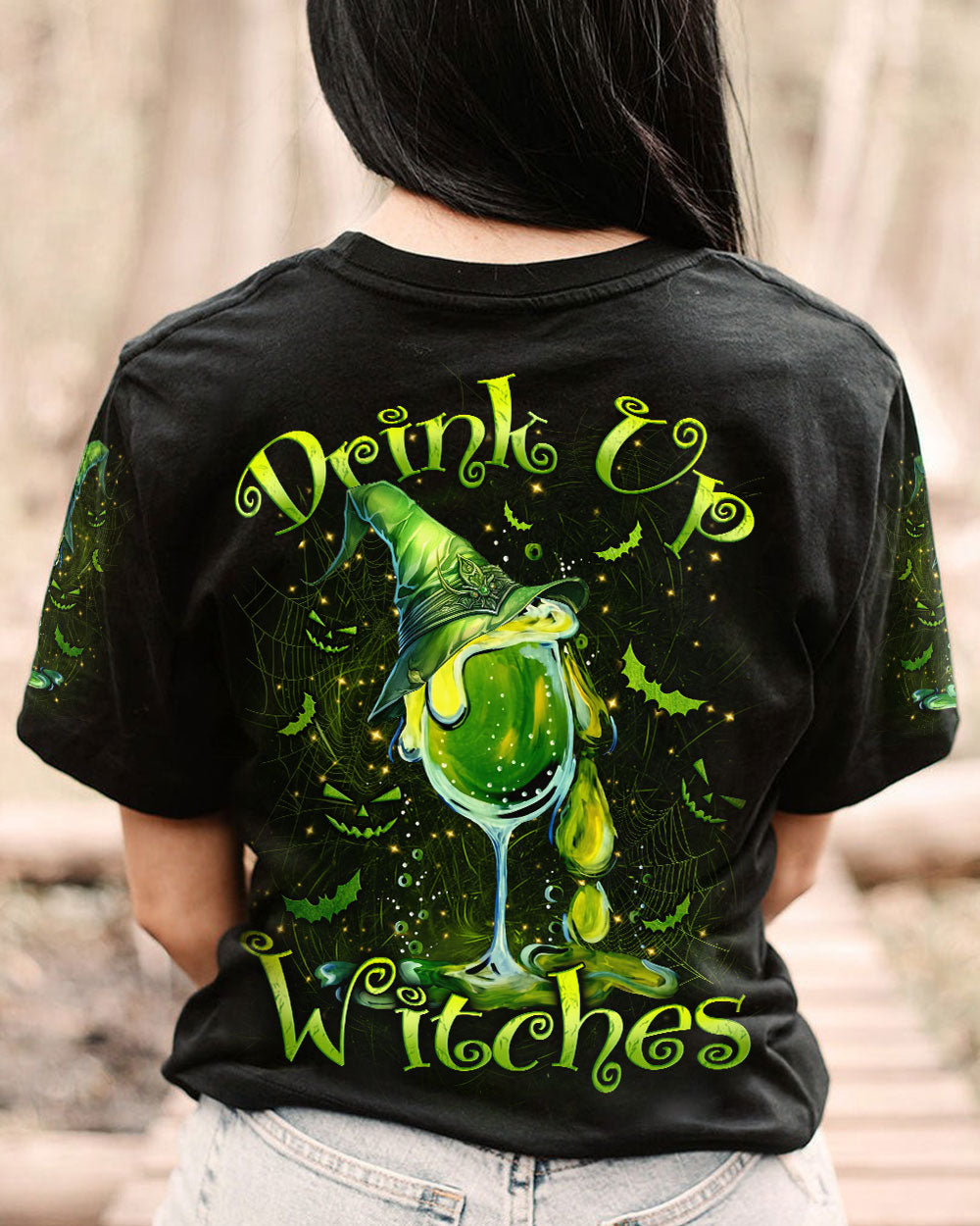 BLISSCORNERS DRINK UP WITCHES HALLOWEEN ALL OVER PRINT