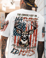 BLISSCORNERS THE CLOSER I GET TO NATURE DEER HUNTING ALL OVER PRINT