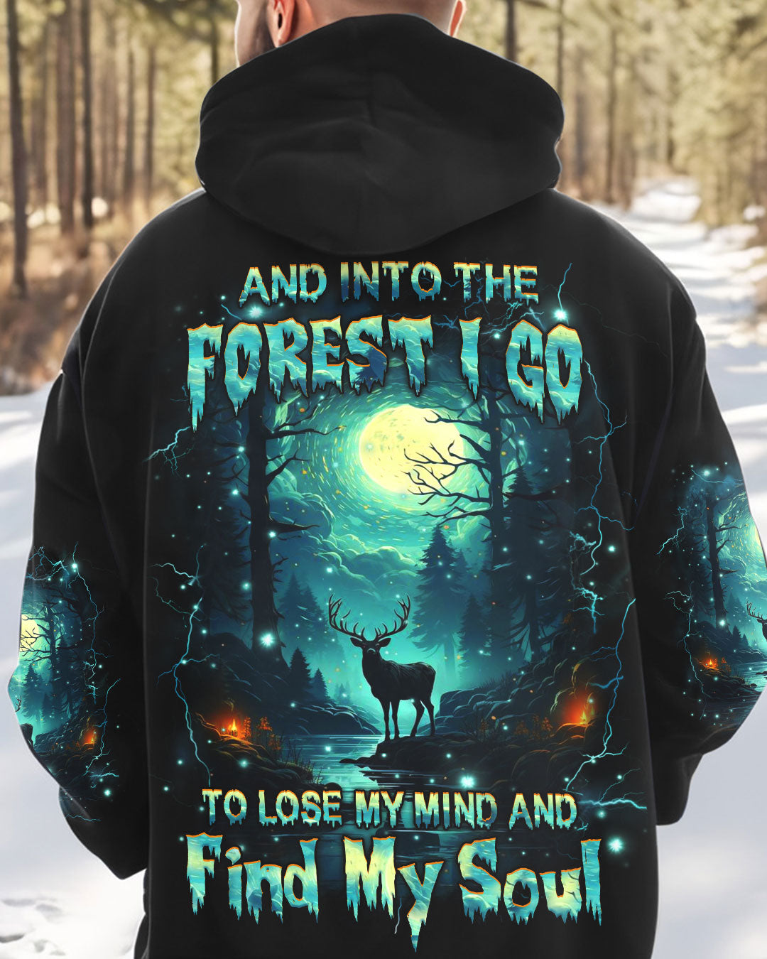 BLISSCORNERS (HOT DEAL) AND INTO THE FOREST I GO ALL OVER PRINT