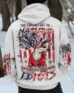 BLISSCORNERS THE CLOSER I GET TO NATURE DEER CHRISTMAS ALL OVER PRINT