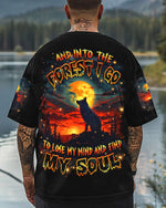 BLISSCORNERS AND INTO THE FOREST I GO WOLF ALL OVER PRINT