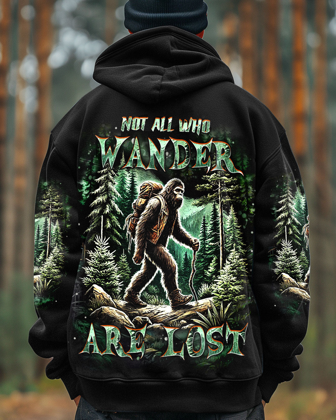BLISSCORNERS NOT ALL WHO WANDER ARE LOST ALL OVER PRINT