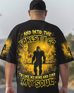 BLISSCORNERS AND INTO THE FOREST I GO BIGFOOT ALL OVER PRINT