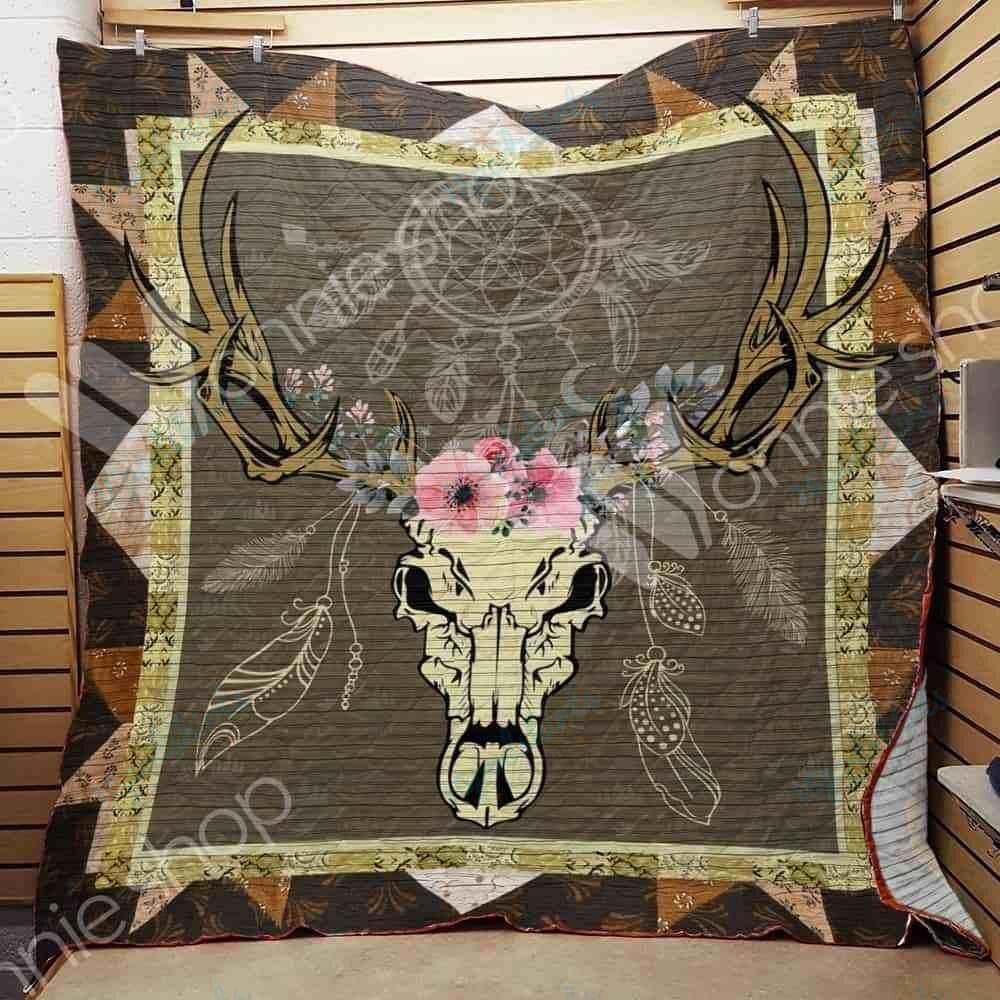 Blisscorners Deer Hunting Dreamcatcher Blanket