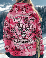 BLISSCORNERS PRETTY IN PINK HUNTING ALL OVER PRINT
