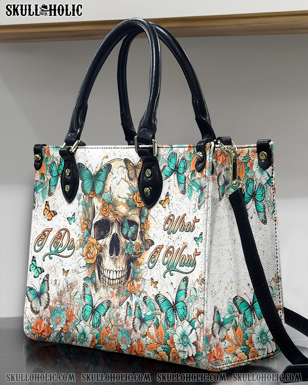 BLISSCORNERS I DO WHAT I WANT LEATHER HANDBAG