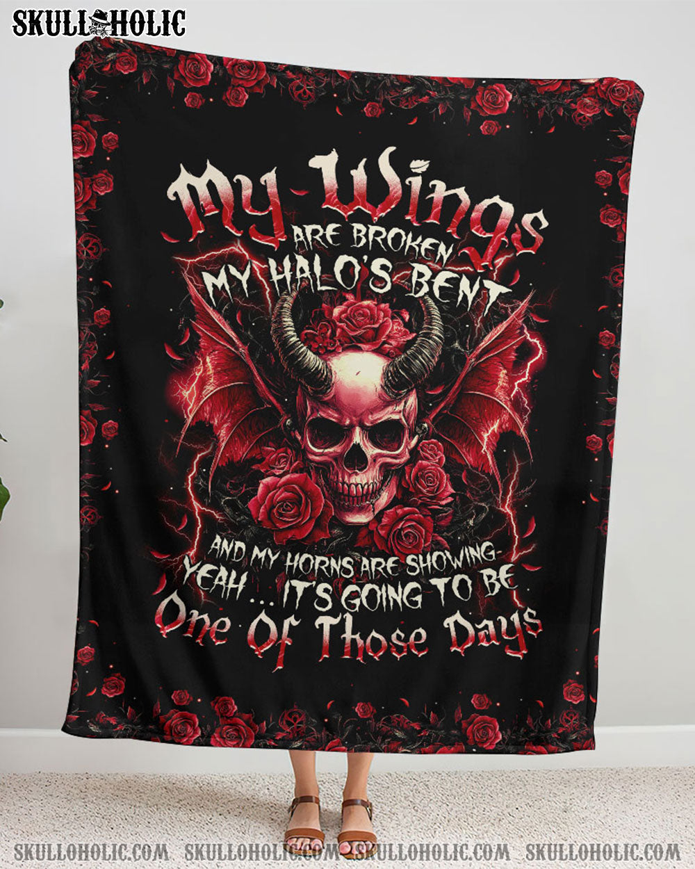 BLISSCORNERS IT'S GOING TO BE ONE OF THOSE DAYS FLEECE BLANKET