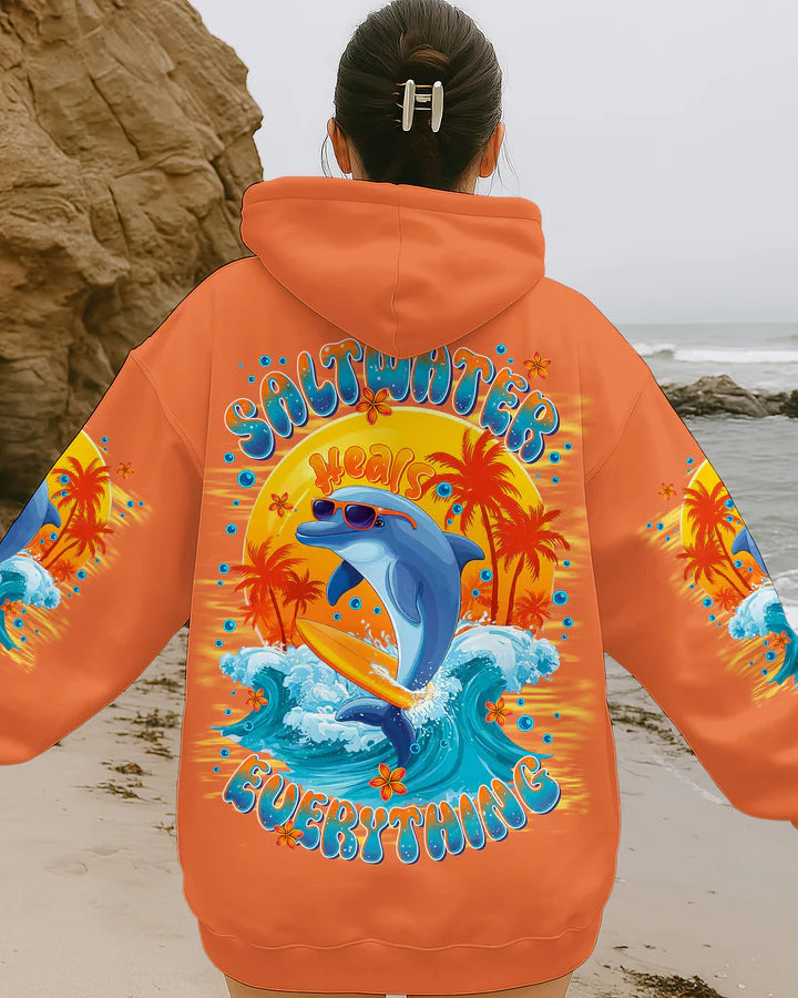 BLISSCORNERS SALTWATER HEALS EVERYTHING DOLPHIN ALL OVER PRINT 3