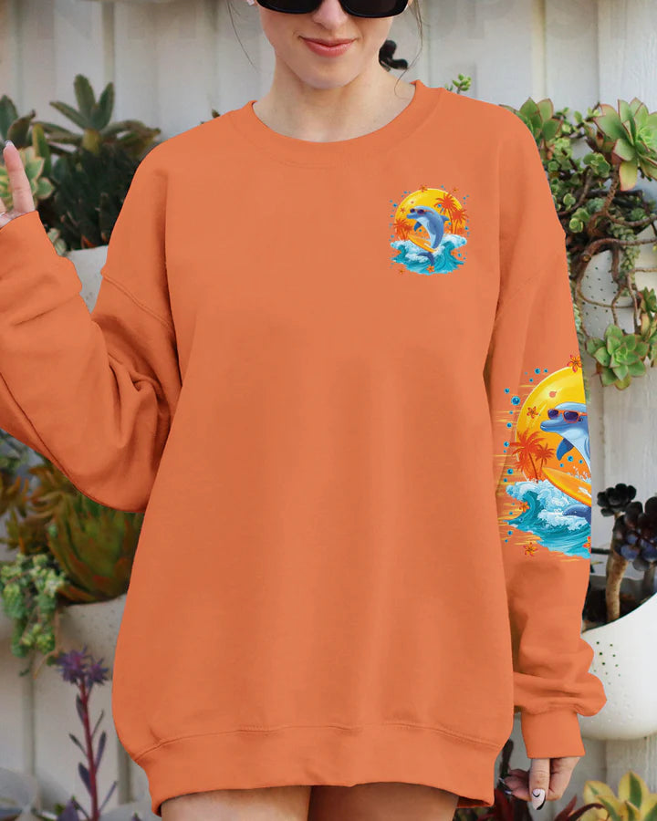 BLISSCORNERS SALTWATER HEALS EVERYTHING DOLPHIN ALL OVER PRINT 3