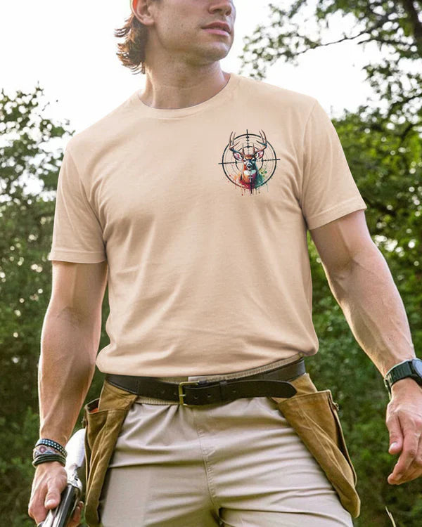 Blisscorners Faith Loads My Rifle Shirt, Peronalized Hunting 3D Shirt - Beige