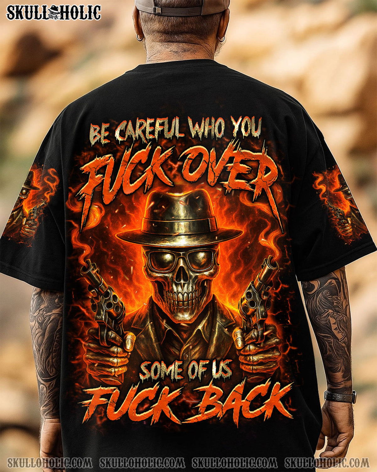 BLISSCORNERS BE CAREFUL ALL OVER PRINT