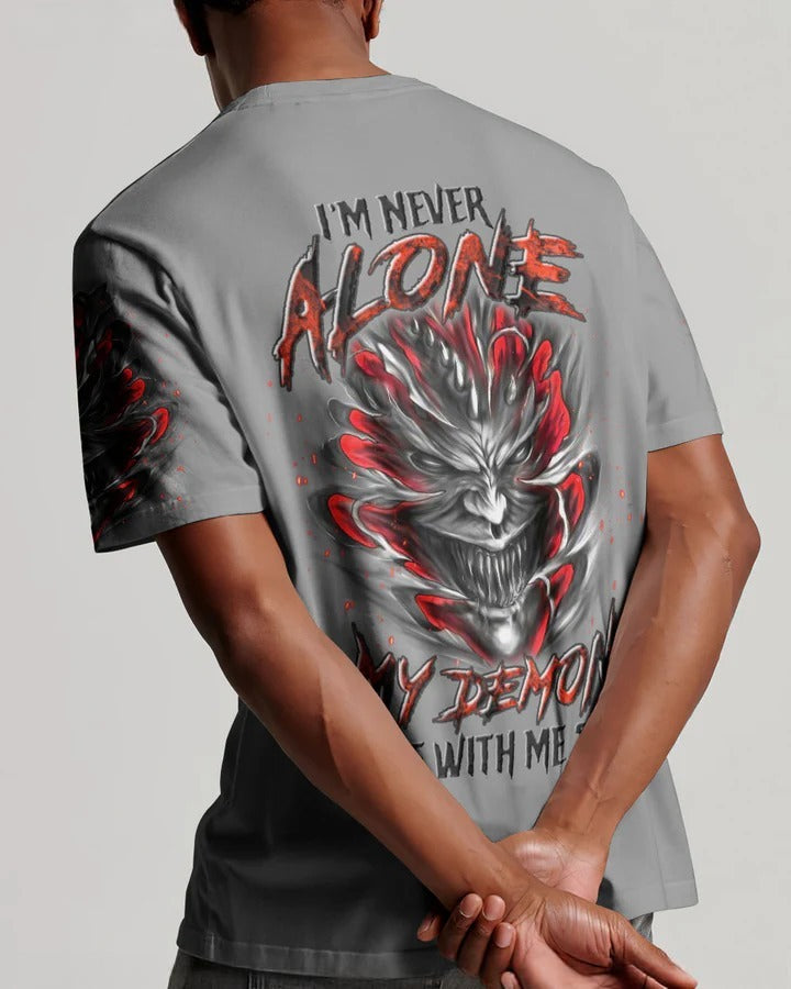 BLISSCORNERS I'M NEVER ALONE SKULL DEMON ALL OVER PRINT 4