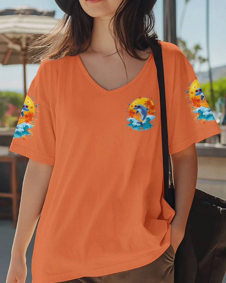 BLISSCORNERS SALTWATER HEALS EVERYTHING DOLPHIN ALL OVER PRINT 3