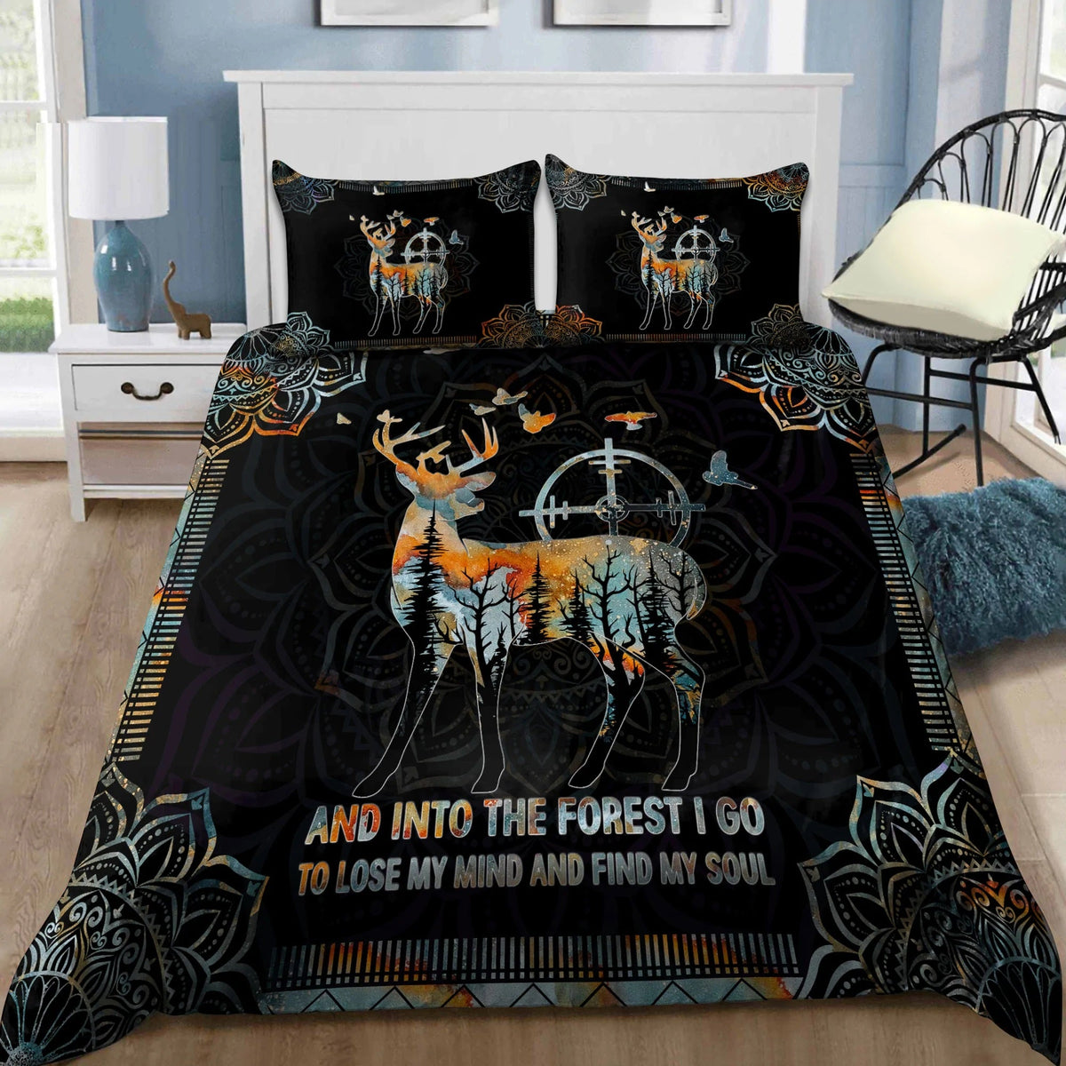 Blisscorners Deer Hunting Find My Soul Blanket