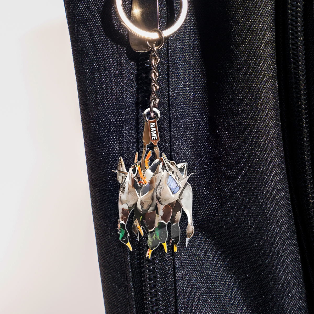 Blisscorners Custom Duck Hunting Acrylic Ornament - Personalized Waterfowl Christmas Decoration LM0411