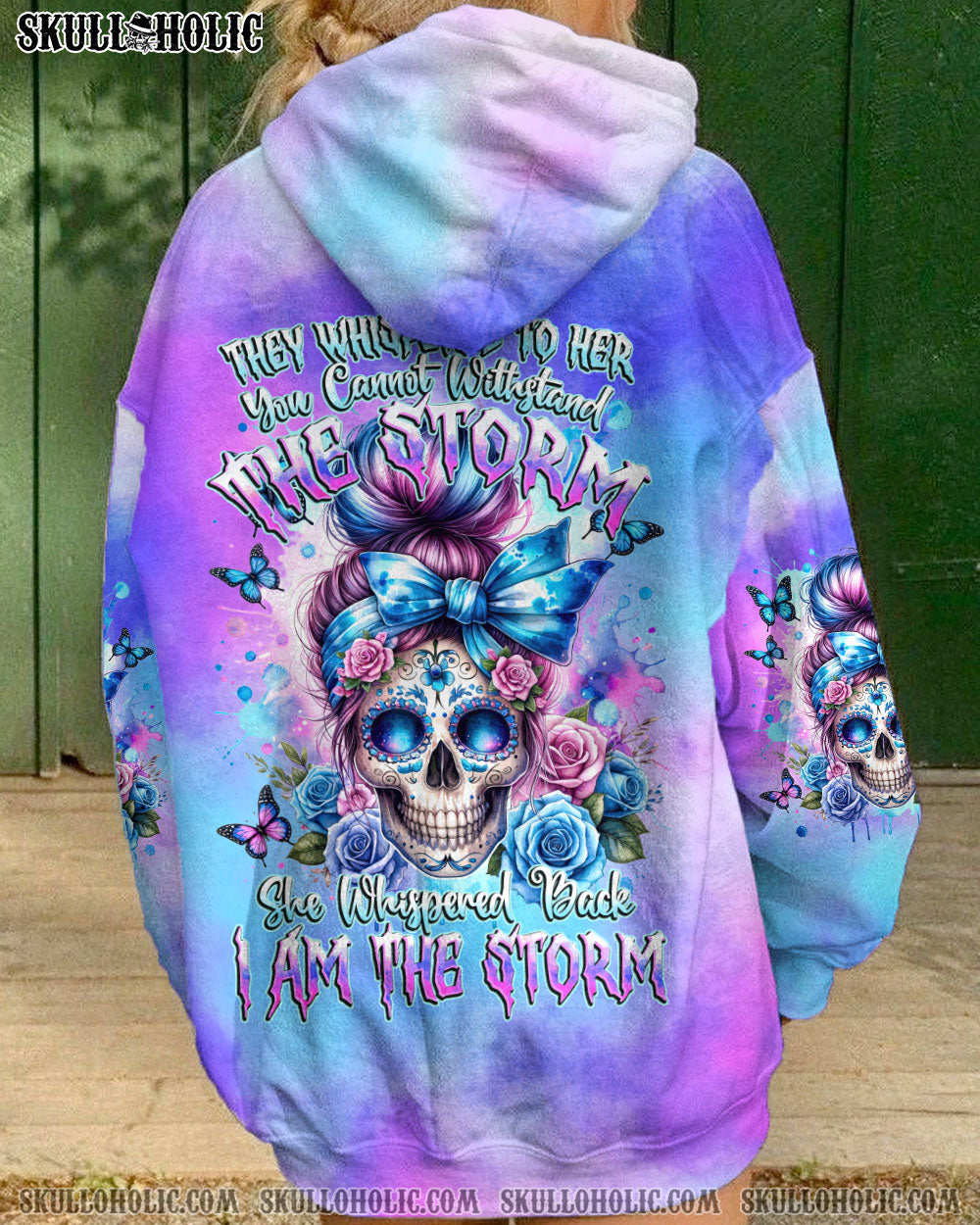 BLISSCORNERS THE GOOD GIRL IN ME MESSY BUN SUNFLOWER ALL OVER PRINT