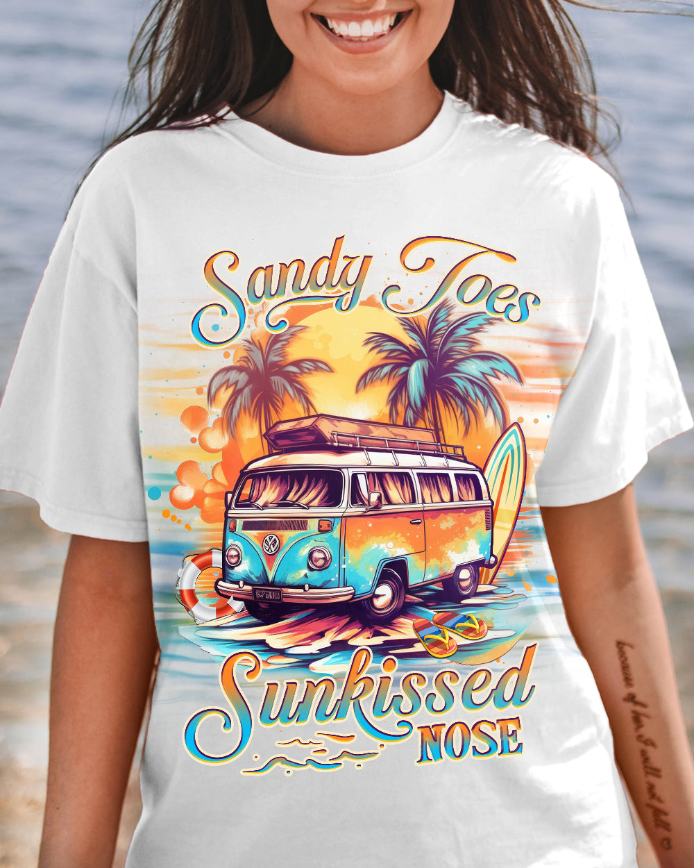 BLISSCORNERS SANDY TOES SUNKISSED NOSE COTTON SHIRT