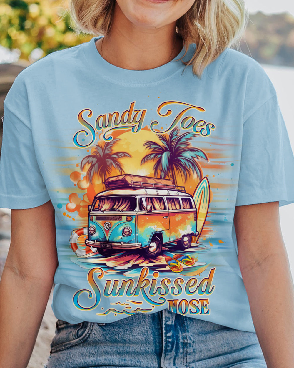 BLISSCORNERS SANDY TOES SUNKISSED NOSE COTTON SHIRT