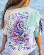 BLISSCORNERS ALL SHE WANTED WAS THE OCEAN ALL OVER PRINT