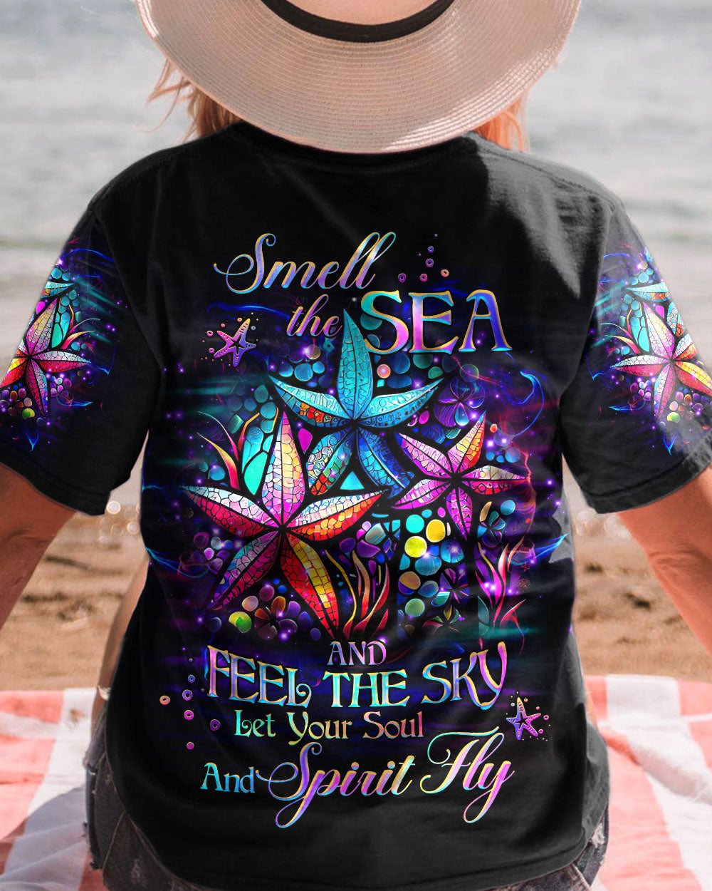 BLISSCORNERS SMELL THE SEA AND FEEL THE SKY ALL OVER PRINT