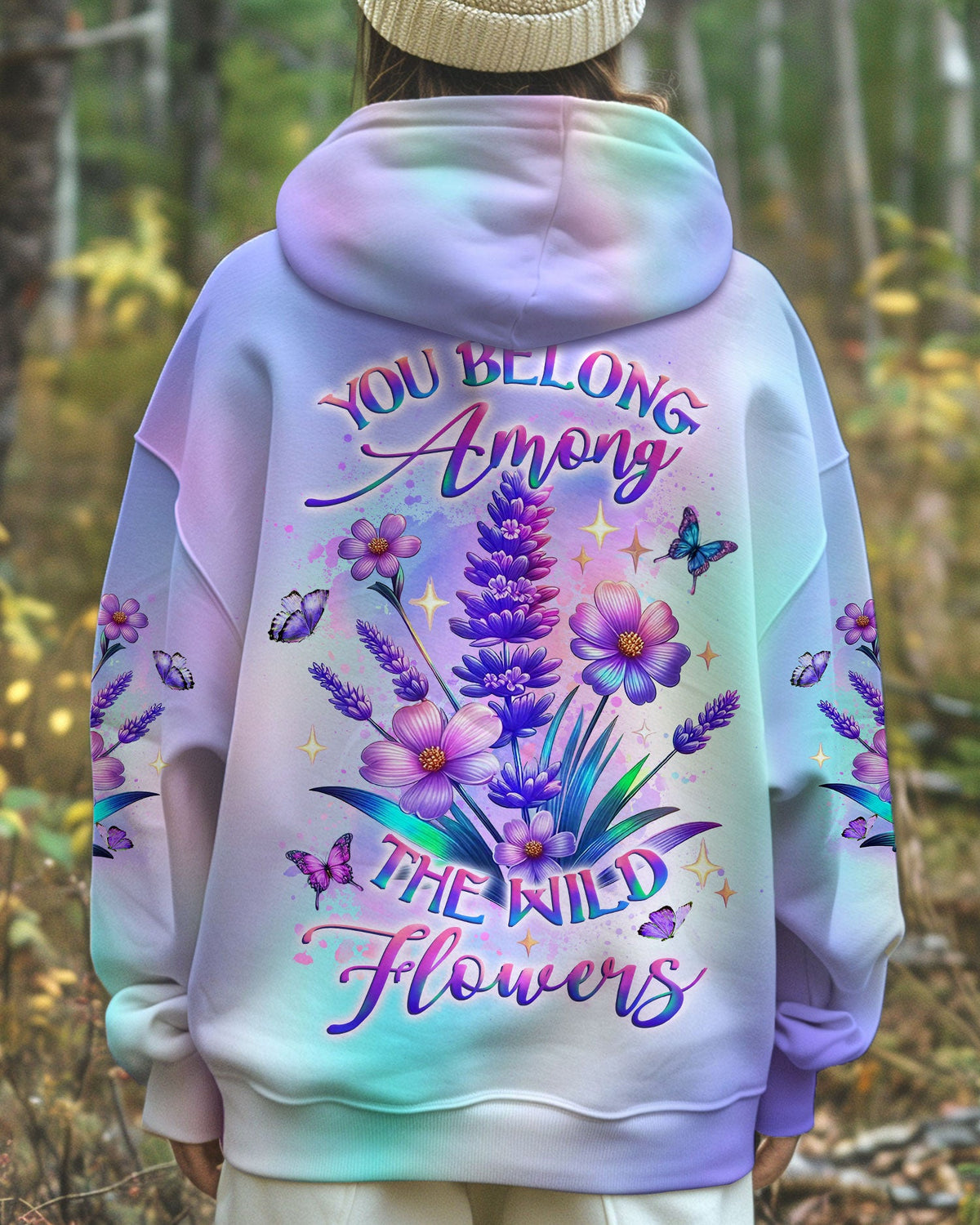 BLISSCORNERS YOU BELONG AMONG THE WILDFLOWERS ALL OVER PRINT