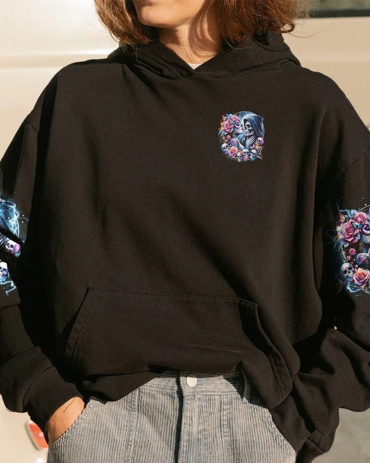 BLISSCORNERS TILL OUR LAST BREATH COUPLE SKULL REAPER ALL OVER PRINT