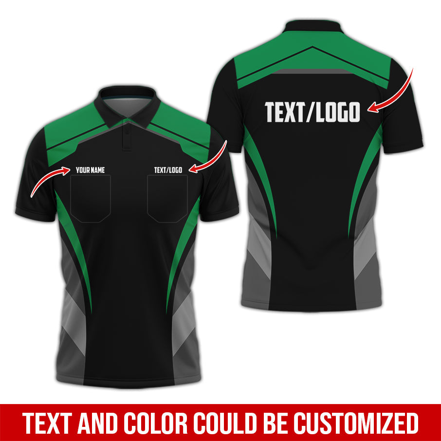 Blisscorners Custom Mechanic Shirt for Men, Printed Pocket Shirt, Green Mechanic T-Shirt, Unisex Fit for Men and Women, Gift Idea for Car Lovers & Technicians