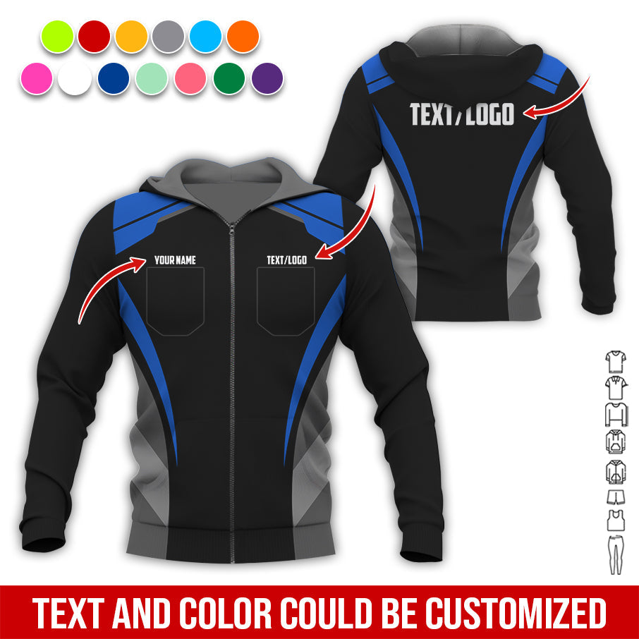 Blisscorners Custom Mechanic Shirt for Men, Printed Pocket Shirt, Blue Mechanic T-Shirt, Unisex Fit for Men and Women, Gift Idea for Car Lovers & Technicians