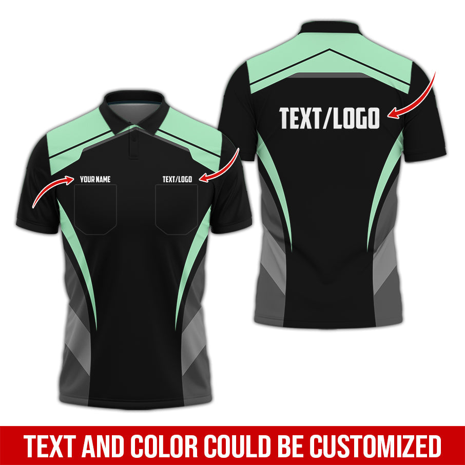 Blisscorners Custom Mechanic Shirt for Men, Printed Pocket Shirt, Seafoam Mechanic T-Shirt, Unisex Fit for Men and Women, Gift Idea for Car Lovers & Technicians