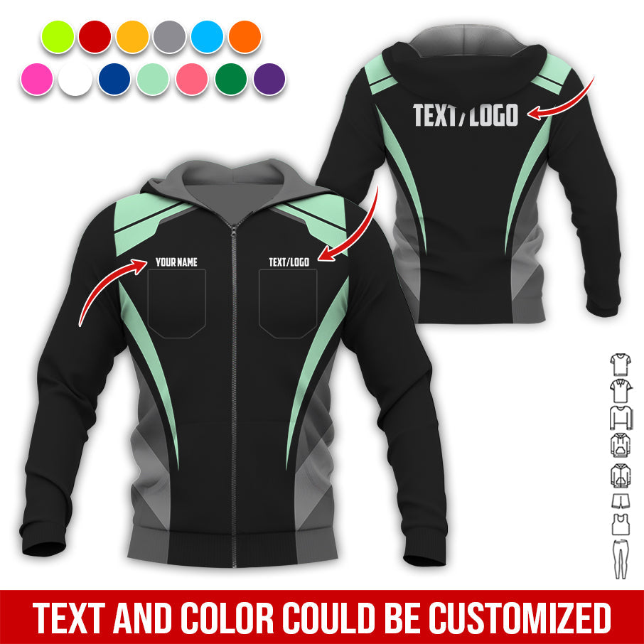 Blisscorners Custom Mechanic Shirt for Men, Printed Pocket Shirt, Seafoam Mechanic T-Shirt, Unisex Fit for Men and Women, Gift Idea for Car Lovers & Technicians