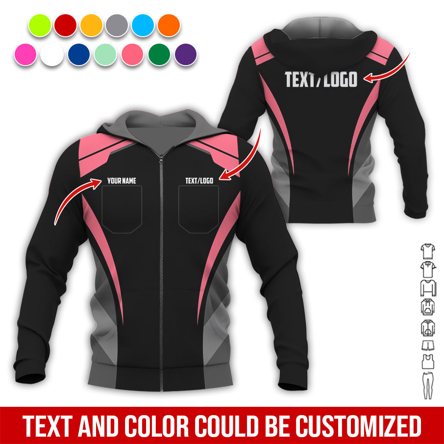 Blisscorners Custom Mechanic Shirt for Men, Printed Pocket Shirt, Neon Pink Mechanic T-Shirt, Unisex Fit for Men and Women, Gift Idea for Car Lovers & Technicians