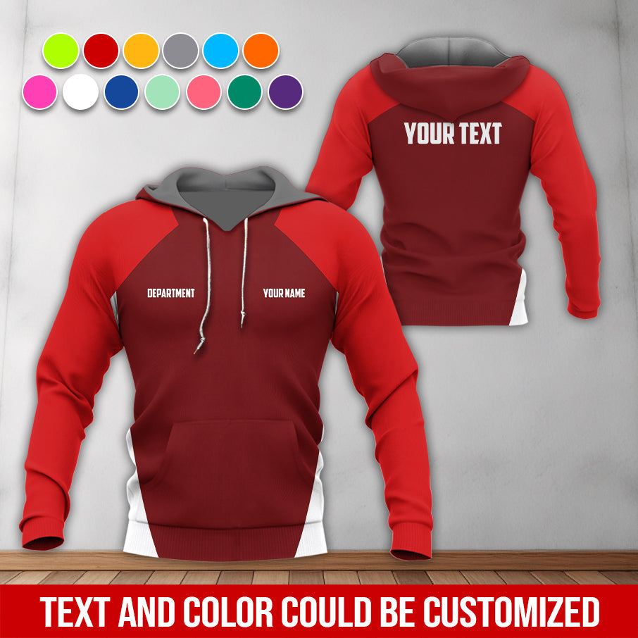 Blisscorners Mechanic Shirt With Custom Name, Gift For Mechanic Dad, Husband Or Boyfriend, Custom Shirt Available In Red